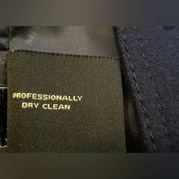 Miss Sixty Wool PeaCoat. Excellent condition. Navy Size M. Nonsmoking home. - Picture 9 of 10